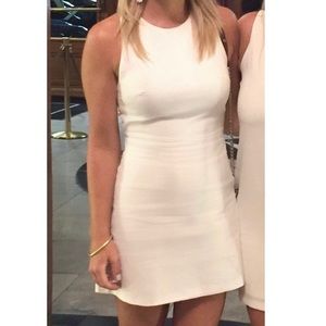 • ZARA White Cutout Dress •